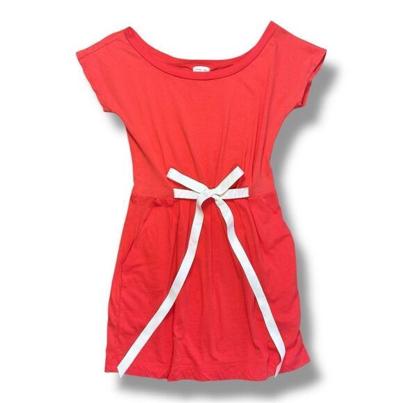 Silence + Noise Orange- Red Dolman Sleeve Mini Sundress Sz S - Picture 4 of 12